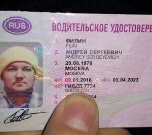 Buy Russian driver’s license