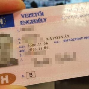 Purchase Hungarian driver’s license in 3 days