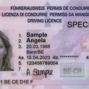 Buy Switzerland driver’s license online