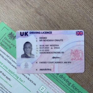 Buy UK driving license online