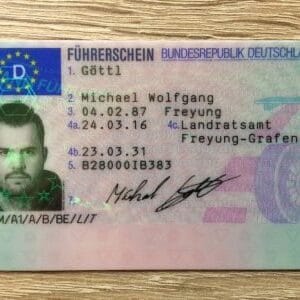 Buy German driver’s license without exams