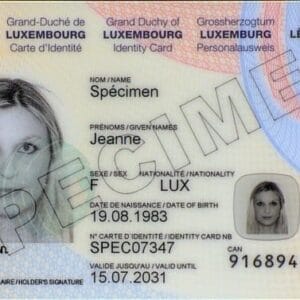 Buy Luxembourg ID Cards