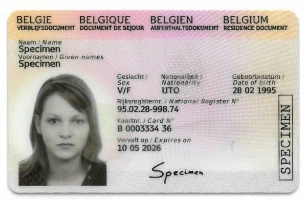 Buy Belgian ID Card